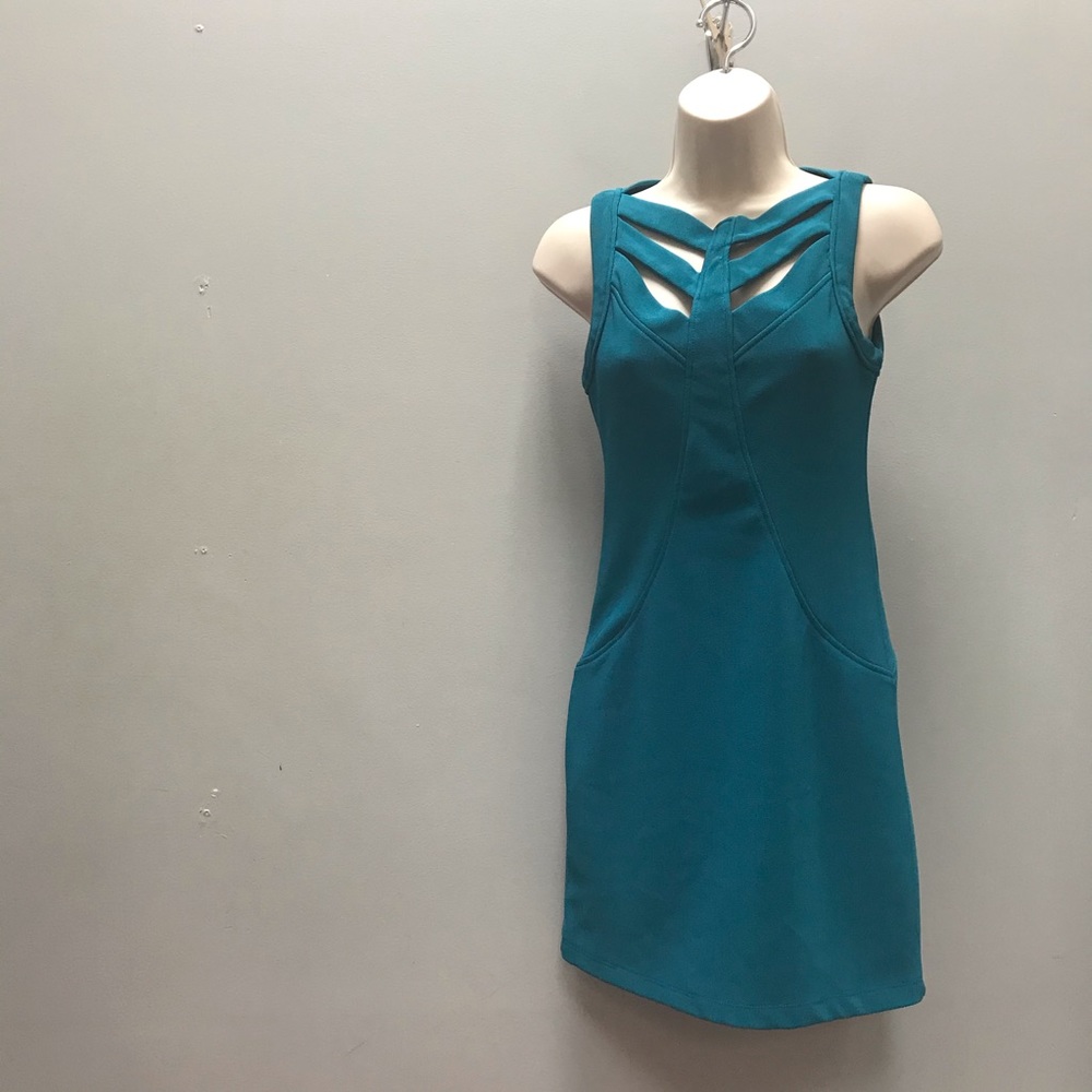 Speechless, size medium, teal dress